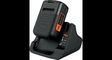 BLACK+DECKER KIT: 36V 2A lader + 1 36V 2.0Ah accu - BDC2A36-QW