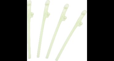WIDMANN - Set van ondeugende lichtgevende fluo rietjes