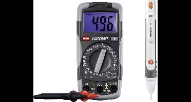 VOLTCRAFT DT-TEST-KIT 150 Multimeter Digitaal CAT III 600 V Weergave (counts): 2000