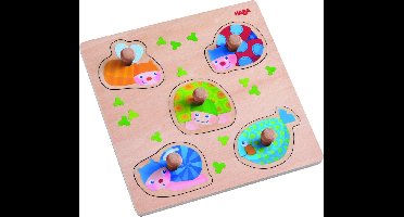 Haba Vormenpuzzel Bonte Dieren 6-delig