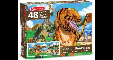 Melissa & Doug - Land of Dinosaurs - Vloerpuzzel