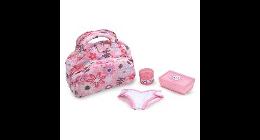 Melissa & Doug - Poppen luiertas - Met twee compartimenten