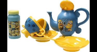Minion Bellenblaas Theeset – 35x28x8cm | Buitenspeelgoed Voor Kinderen | Bellen Blazen