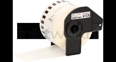 FLWR - Labelprinterrol / DK-22223 / Wit - Geschikt voor Brother