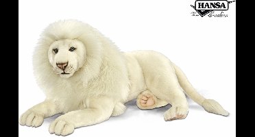 Hansa Pluche Witte Leeuw