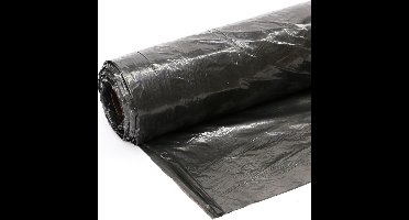 Bouwfolie zwart 600cm x 50 meter x dikte 60 micron