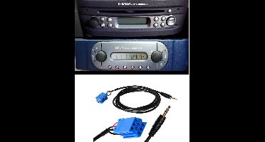 Passend Voor Smart For Two 450 Aux Kabel Adapter Input Grundig Mp3 Youtube Iphone