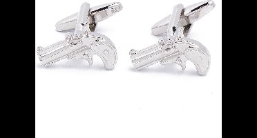 Manchetknopen - Geweer Oude Stijl Revolver Kruit