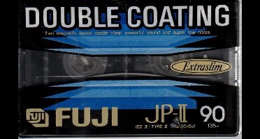 FUJI JP II 90 Double Coating Slim Case Cassettebandje