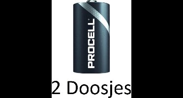 20 Stuks (2 Doosje a 10 st) Procell Alkaline D / LR20 -