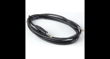 MUSIC STORE Patchkabel 3m symm. jack standaardstekker - Stereo patch kabel