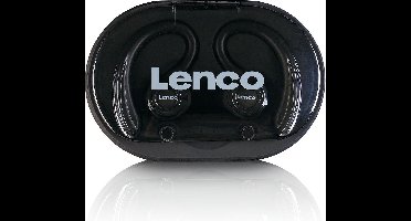 Lenco EPB-460BK - Draadloze oordopjes waterdicht - Zwart