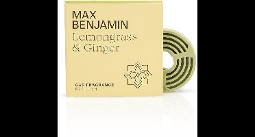 Max Benjamin - Autoparfum Navulling - Lemongrass & Ginger