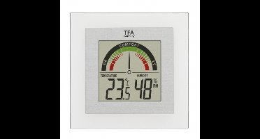 TFA Dostmann - Digitale thermo-hygrometer zilver