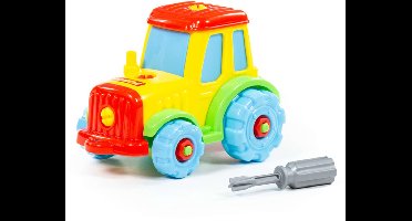 Polesie 77769 Bouwbaar tractorspeelgoed met gereedschap