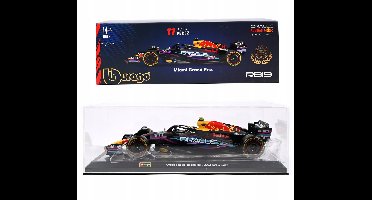 Bburago rb19 sergio Perez miami f1 1 1:24 modelauto