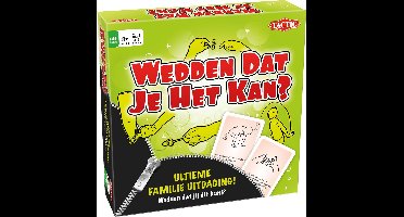Tactic Wedden Dat Je Het Kan? – Bordspel – Familiespel – Partyspel – 3-6 Spelers – Vanaf 8 jaar