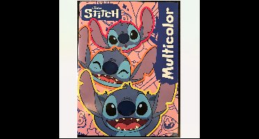 Multicolor Disney Stitch Kleurboek - Speelse Kleurplaten met Stitch - 32 Pagina's - Geschikt voor Kleurpotloden en Wasco