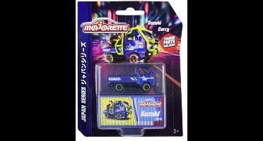SUZUKI CARRY TUNING PARTS INCUDED MAJORETTE LIMITED EDITION VINTAGE JAPAN SERIES 1:64 CARD IN BOX