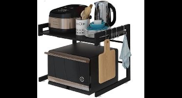 Microwave rack-Magnetronhouder/rek-magnetronstandaard-zwart