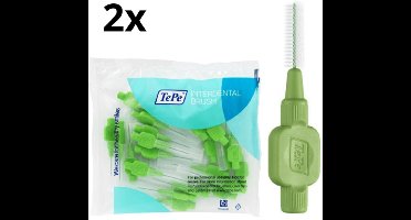 TePe Ragers Groen - 2 x 25 stuks - Voordeelverpakking
