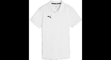 Puma Damen Polo Shirt TeamGoal CasuaLongsleeve Polo Wmn 658607 Puma White-Puma Black-M