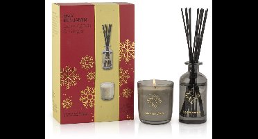 Max Benjamin Geurkaars & Geurstokjes Cadeauset - Lemongrass & Ginger