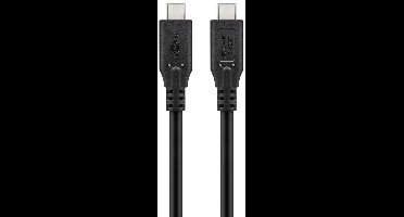 USB-C kabel | USB4 20 Gbps | PD 240W | 4K 60Hz | zwart | 2 meter