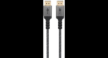 Goobay Plus DisplayPort kabel | DP2.1a (10K 60Hz) | UHBR13.5 (54Gbit/s) | 3 meter