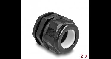 Ex kabelwartel m32 zwarte 2 stuks