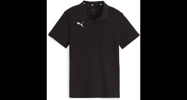 Puma Kinder Polo Shirt TeamGoal CasuaLongsleeve Polo Jr 658606 Puma Black-Puma White-140