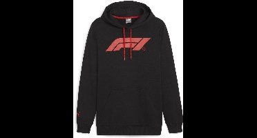Puma F1 ESS Logo Hoodie 625853 Puma Black-S