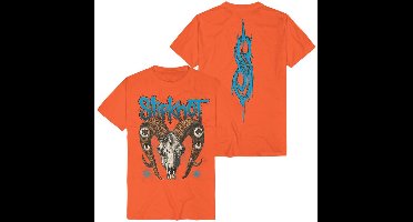 Slipknot Eyed Goat Heren T-shirt - oranje - XXL