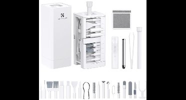 32-in-1 Toetsenbord Reinigingsset - Multitool voor Telefoon, Tablet, Computer en Camera