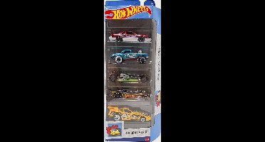 HOT WHEELS 5 CARS IN BOX 1988 FORDT-BIRD CORVETTE GASSER HOT WIRED NITRO DOORSLAMMER AND MUSTANG FUNNY CAR