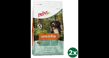 2x01_3 kg Prins procare lam / rijst hondenvoer