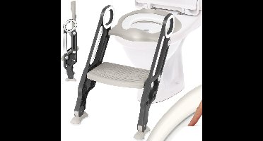 ApexArte® WC Verkleiner met Trapje - Potje Peuter - Plaspotje Opvouwbaar - Wit