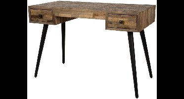 Puur - Lund bureau teakhout 113 cm