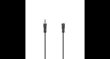 Hama Audioverlengkabel 3,5-mm-jack - Koppeling Stereo 1,5 M