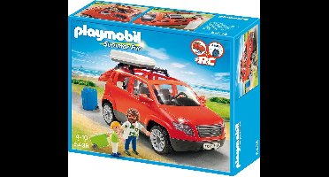 Gezinswagen met dakkoffer / Voiture avec coffre de toit