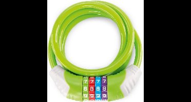 Veiligheids kabelslot Puky groen