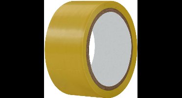 rillprint-markeerlinten voor vloeren - 50 mm x 33 m - geel/zwart