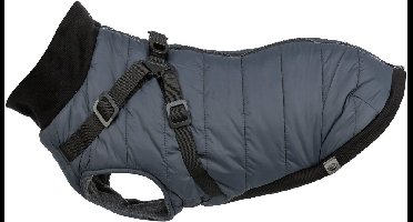 Hondenjas Trixie Pontis Blauw - Geïntegreerd Tuig, Fleece Voering - 40 cm