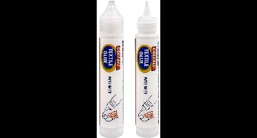 Collall Textiellijm lijmpen met fijne doseerpunt 2 x 25 ml