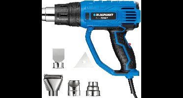 Blaupunkt - Heteluchtpistool - Warmtepistool, 2000W, blaasregeling, bereik 350-600°C, HG2010
