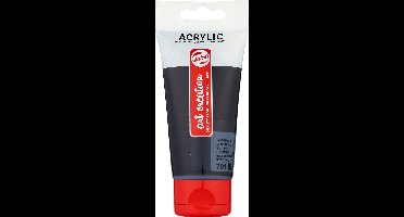 Acrylverf tac 701 ivoorzwart tube 75ml | 3 stuks