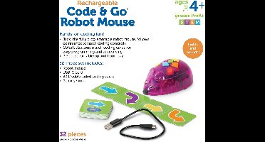 Code & Go® - Robotmuis (4+) oplaadbaar