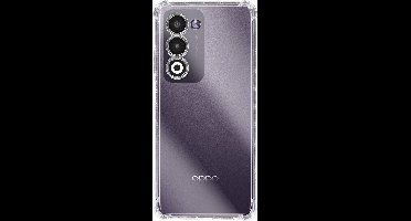 Mayaxess, Hoesje voor Oppo A5 van Siliconen met Versterkte Schokbestendige Hoeken, Transparant