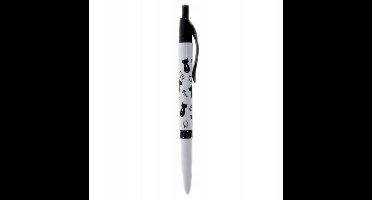 Starpak Automatische Pen - Katten Design, Blauwe Inkt, 0.5mm