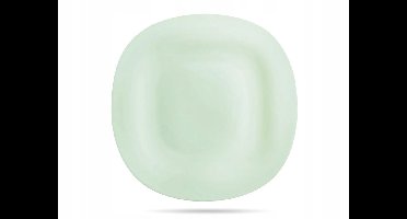 Luminarc Carine Woestijnbord Groen 19 cm - Gehard Glas